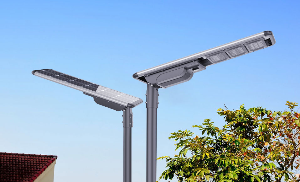 ALL IN ONE STREET LIGHT