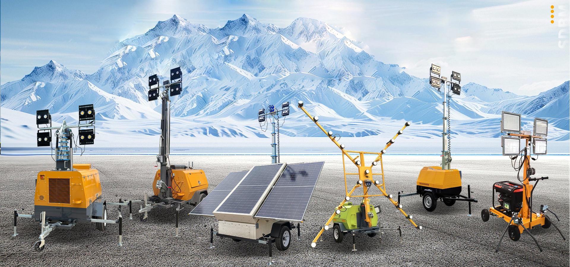 mobile lighting tower